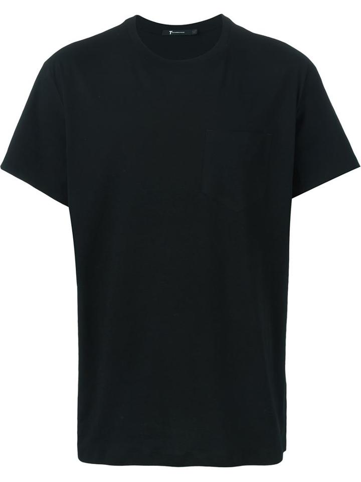 T By Alexander Wang Classic T-shirt, Men's, Size: L, Black, Cotton