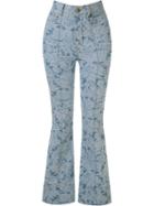 Amapô Floral Flared Jeans