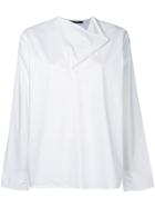 Sofie D'hoore V-cowl Neck Blouse - White