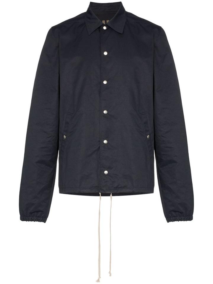 Rick Owens Drkshdw Button Shirt Jacket - Blue