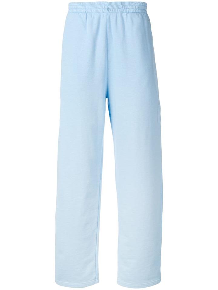 Jacquemus Men Light Blue Track Pants