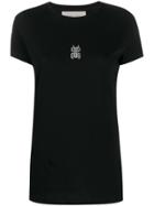 Frankie Morello Embroidered Scarab T-shirt - Black