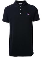 Maison Kitsuné Tricolour Fox Polo Shirt, Men's, Size: Xl, Black, Cotton