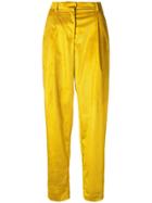 Mauro Grifoni Loose Flared Trousers - Yellow & Orange