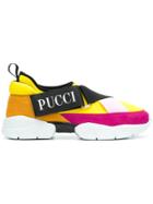 Emilio Pucci City Slip-on Sneakers - Yellow & Orange