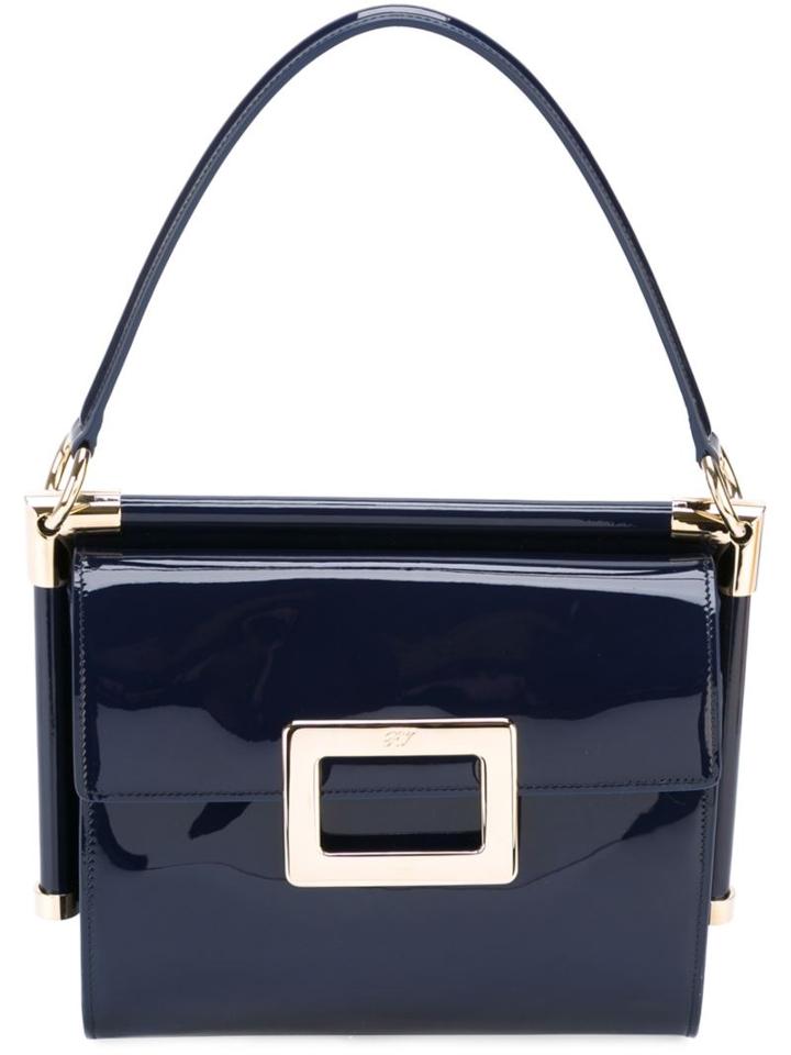 Roger Vivier 'miss Viv' Shoulder Bag, Women's, Blue