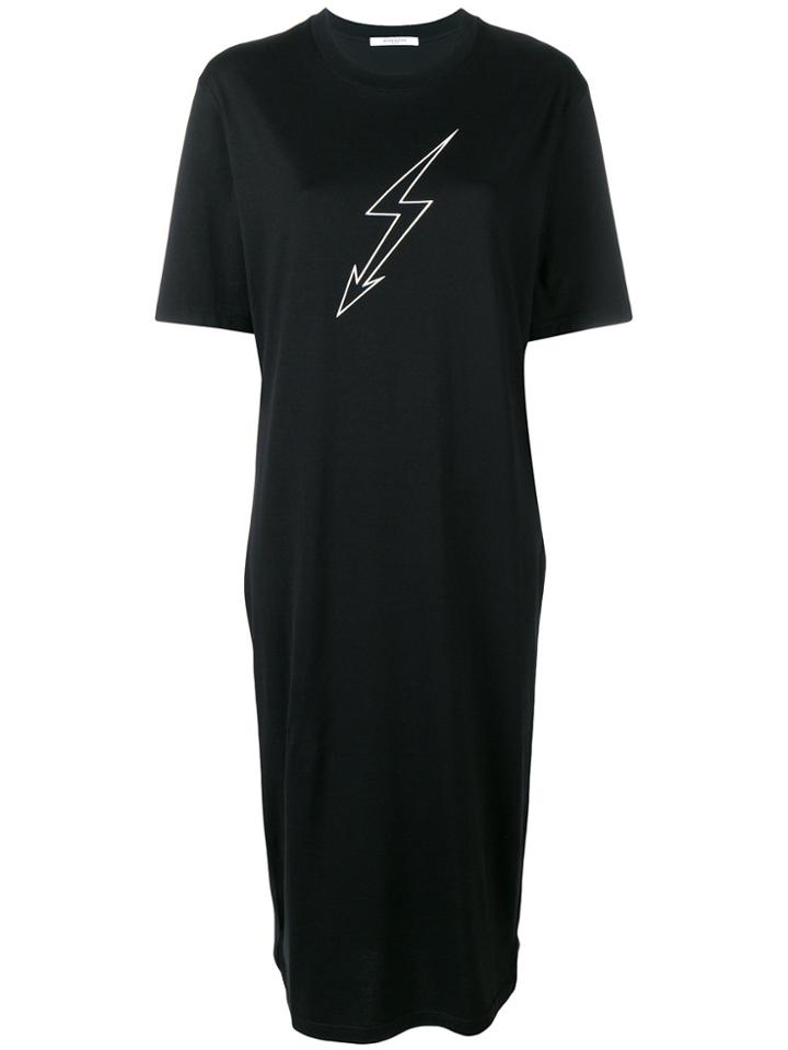 Givenchy World Tour T-shirt Dress - Black