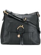 See By Chloé Woven Hoop Tote Bag - Black