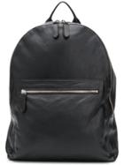 Eleventy Grained Backpack - Brown