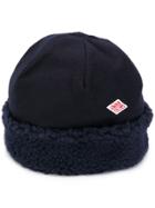 Danton Shearling Logo Hat - Blue