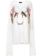 Barbara Bologna Crossed Cleaver Maxi T-shirt - White