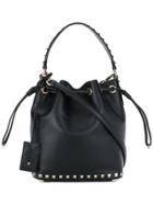 Valentino Valentino Garavani Rockstud Bucket Tote - Black