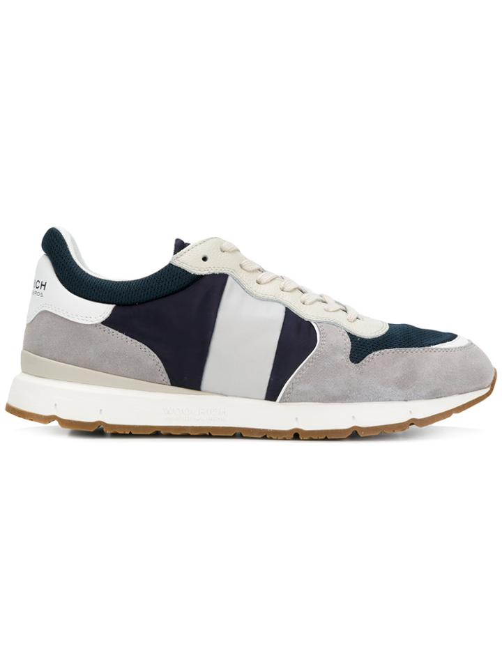 Woolrich Contrast Low-top Sneakers - Grey