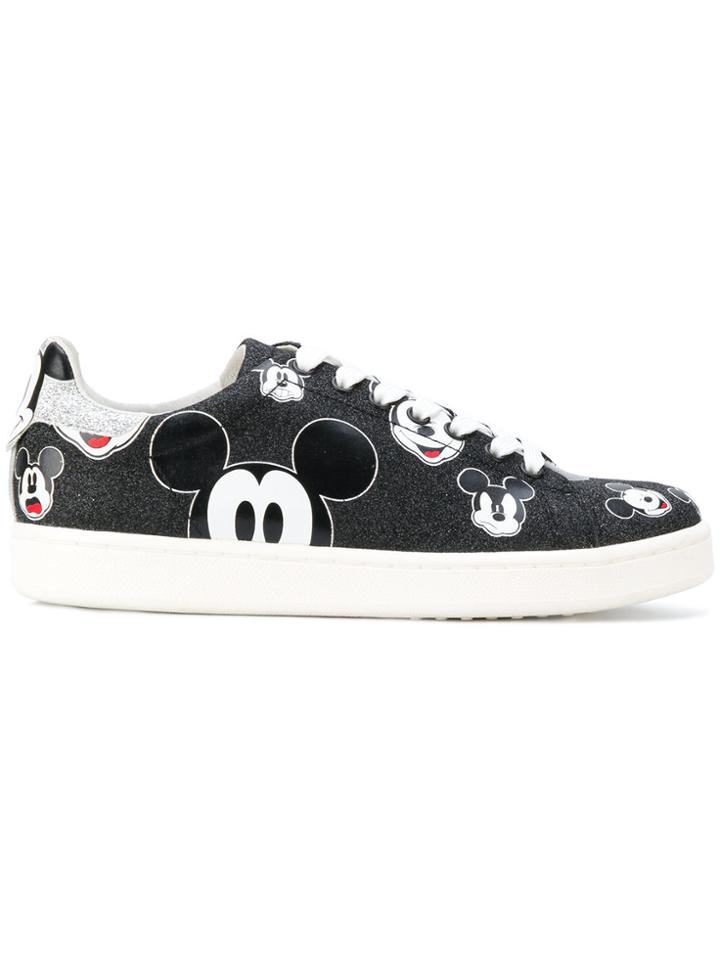 Moa Master Of Arts Disney Glitter Sneakers - Black