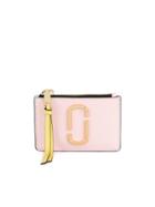 Marc Jacobs Snapshot Top Zip Card Holder - Pink
