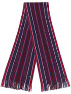Ps By Paul Smith Striped Knit Scarf - Multicolour