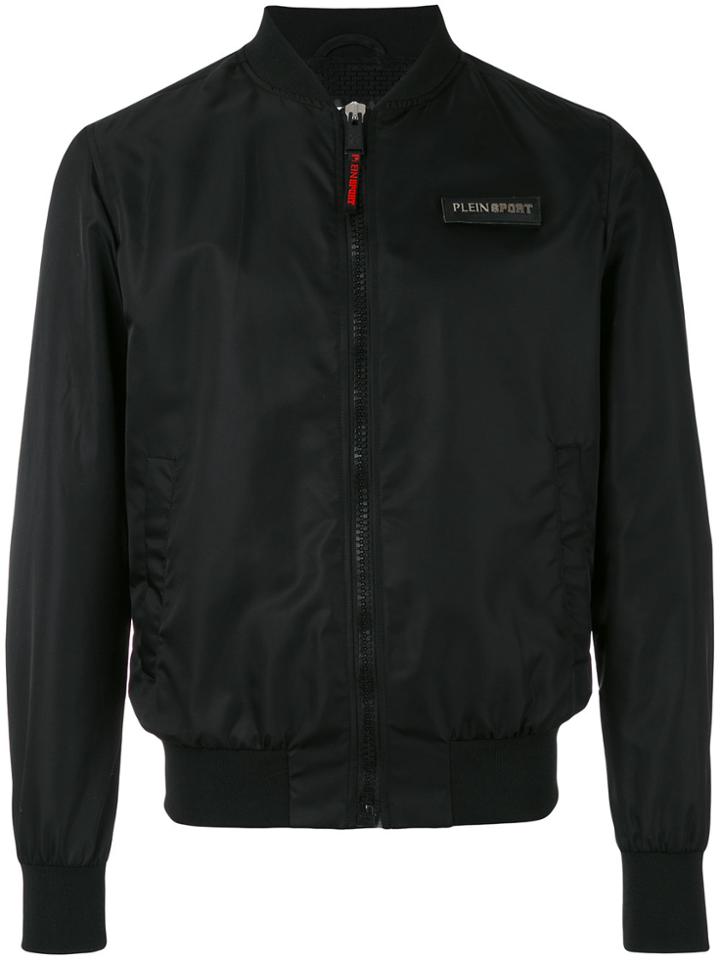 Plein Sport Cowens Bomber Jacket - Black