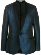 Lanvin Metallic-effect Blazer Jacket - Blue