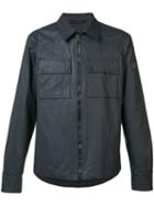 Belstaff - Zipped Shirt Jacket - Men - Cotton - S, Blue, Cotton