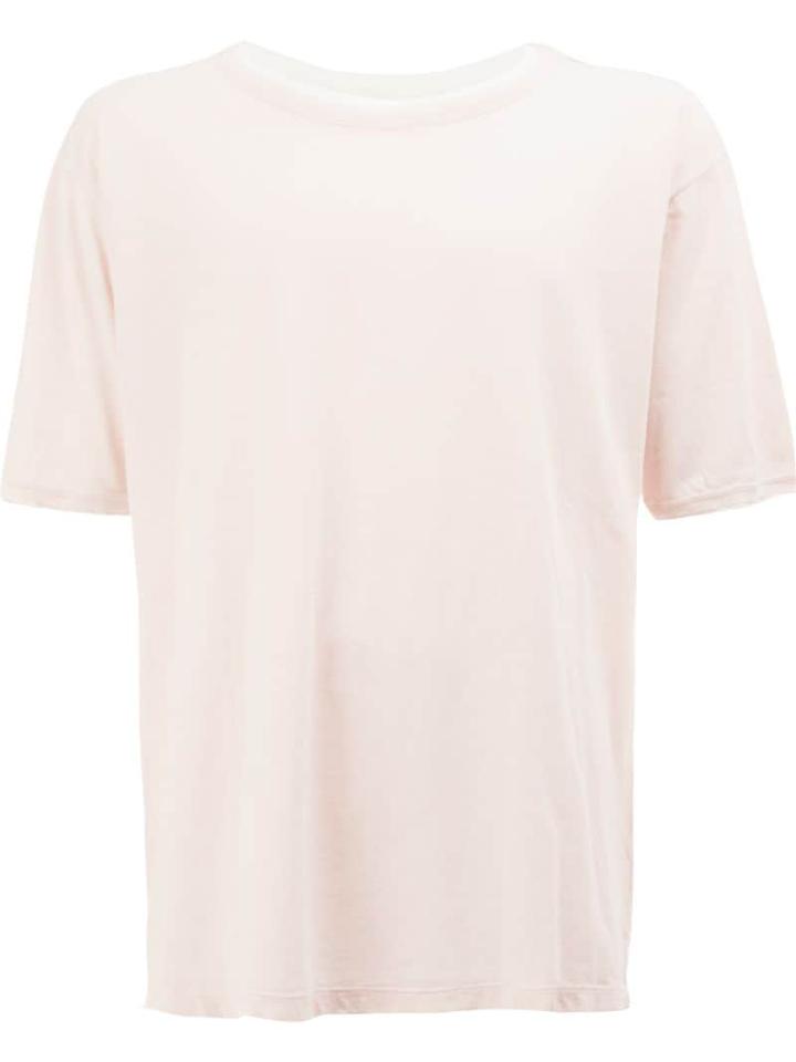 Saint Laurent Classic Fitted T-shirt - Pink