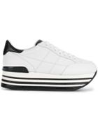 Hogan H368 Platform Sneakers - White
