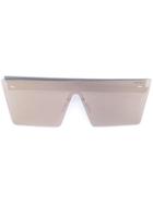 Retrosuperfuture Mirrored Square Sunglasses - Metallic