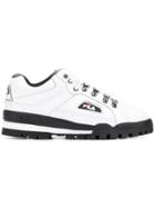 Fila Fila Trailblazerswmn White Leather/fur/exotic Skins->leather