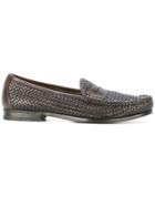 Tom Ford Interlaced Penny Loafers - Brown