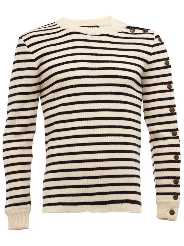 Y / Project Button Sleeve Sweater