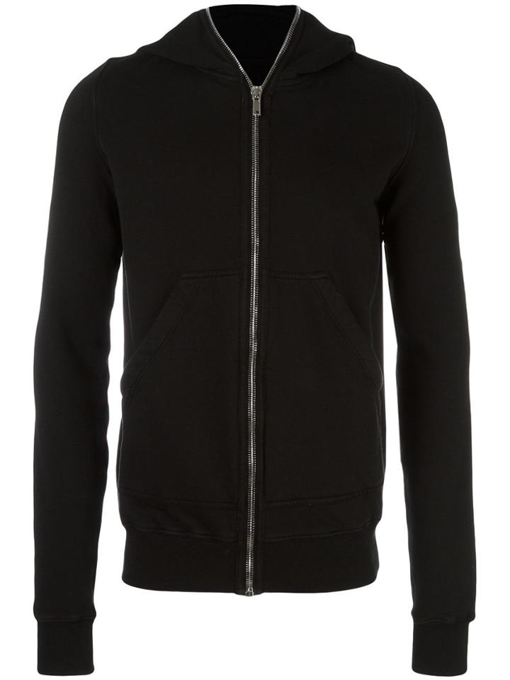 Rick Owens Drkshdw Classic Zipped Hoodie - Black