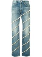 Tu Es Mon Trésor Pearl Jeans Short Length - Blue