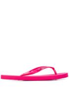 Calvin Klein Logo Flip Flop - Pink