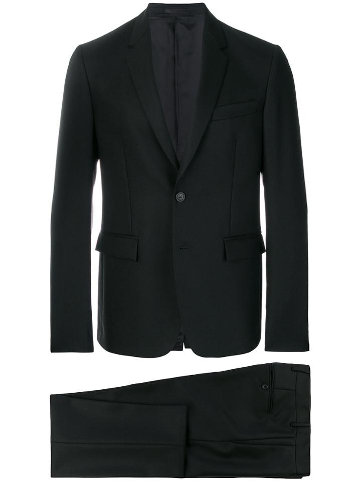 Mauro Grifoni Classic Slim-fit Suit - Black