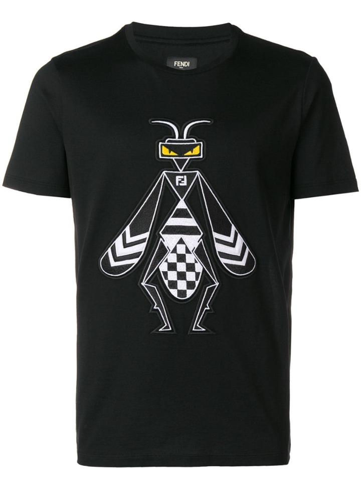 Fendi Super Bugs T-shirt - Black