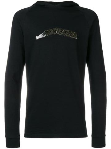 H Rv Rk Hooded Sweater - Black