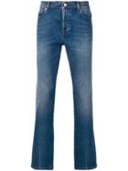 Valentino Distressed Skinny Jeans - Blue