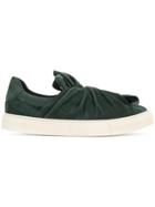 Ports 1961 Ruffle Bow Sneakers - Green