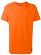 Les (art)ists Back Print T-shirt, Men's, Size: Medium, Yellow/orange, Cotton