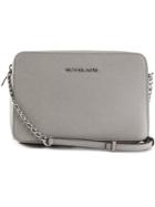 Michael Kors 'jet Set' Crossbody Bag - Grey