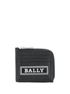 Bally Logo Patch Wallet - Black