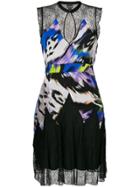Just Cavalli Lace Keyhole Dress - Multicolour