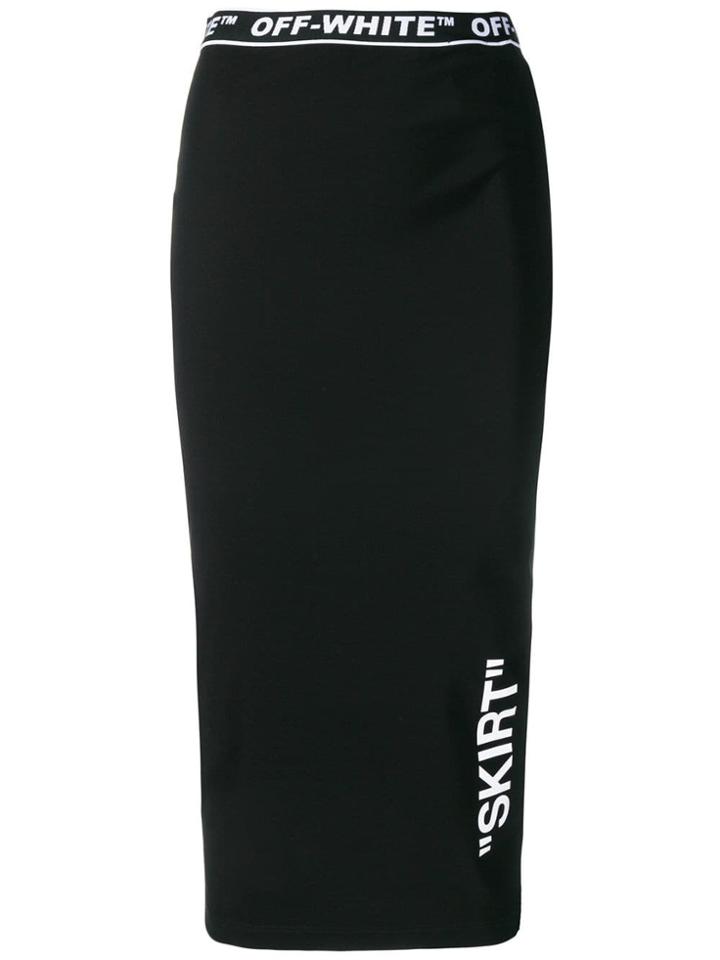 Off-white Classic Jersey Pencil - Black
