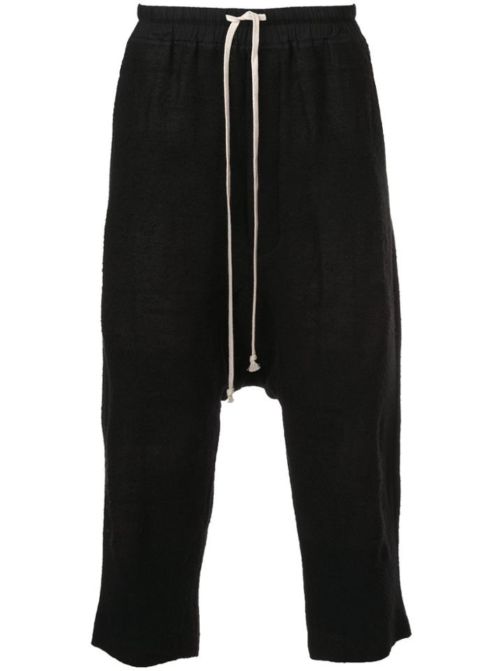 Rick Owens Rick Owens Ru18f1381wcp Black Artificial->acetate