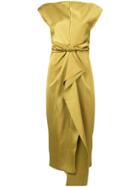 Camilla And Marc Aspen Bias Cut Dress - Gold