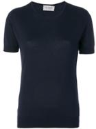 John Smedley Daniella Shortsleeved Jumper - Blue