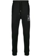 Love Moschino Drawstring Track Logo Pants - Black