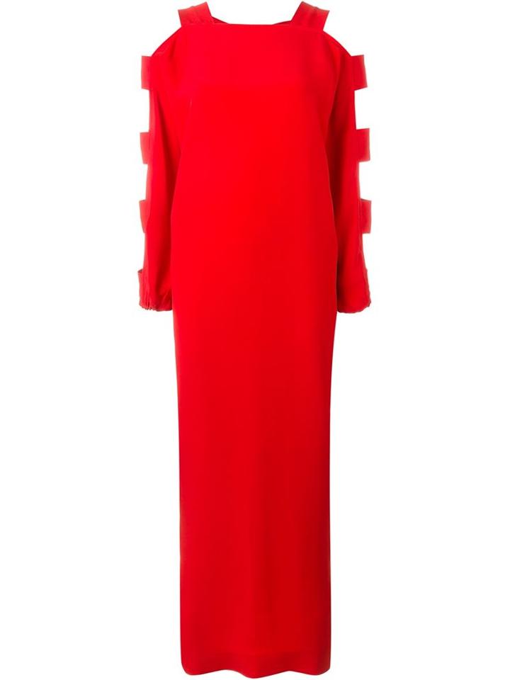 Alessandra Rich Straps Evening Dress