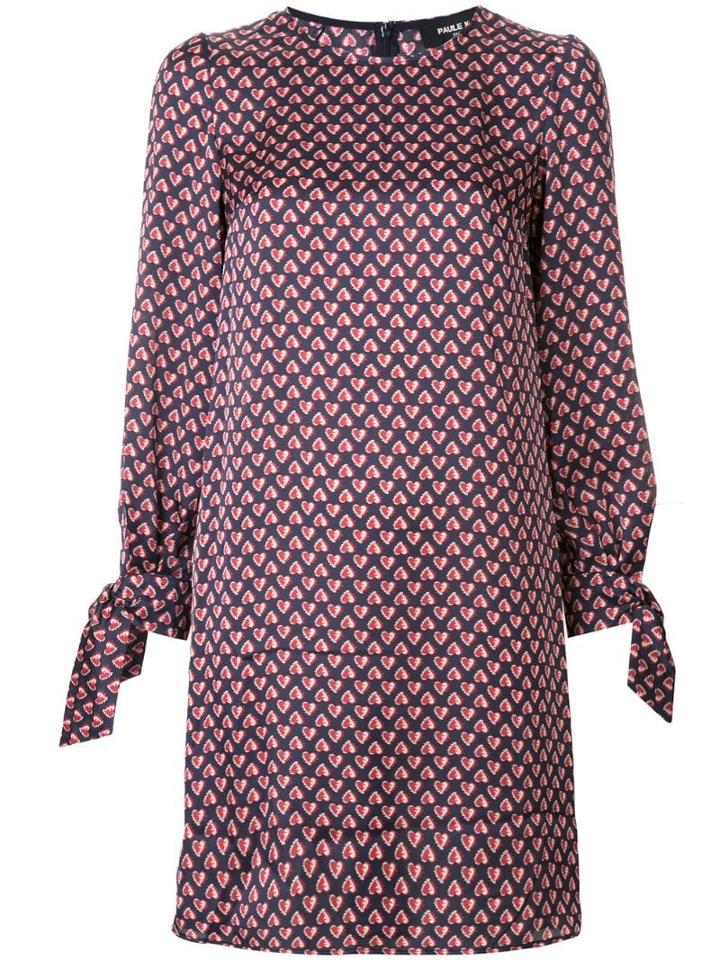 Paule Ka Tie Sleeve Dress - Blue