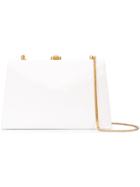 Rocio Square Shaped Clutch Bag - White
