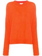 Laneus Crew Neck Sweater - Orange